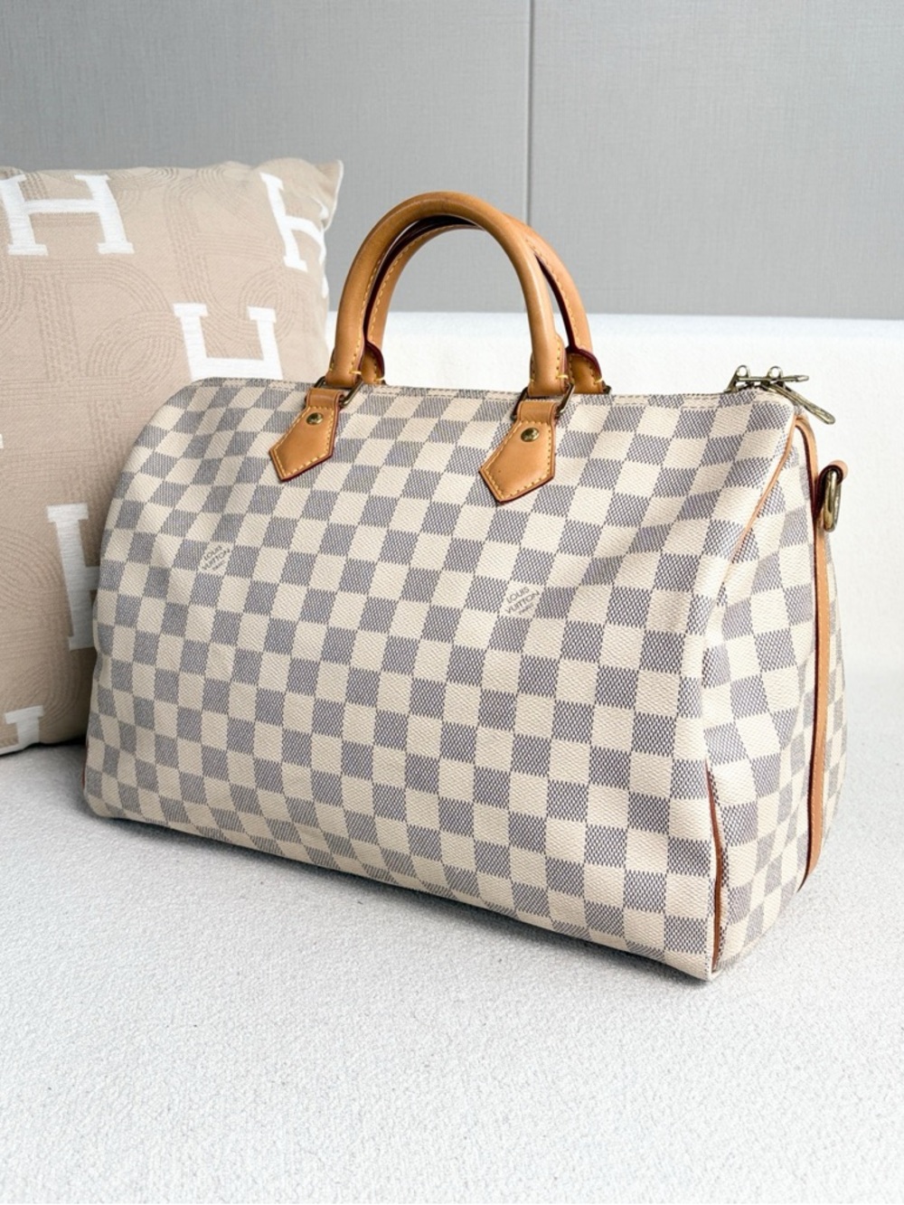 Louis Vuitton | Speedy 35 Damier Azur | Very Good Condition2015 No Lock & Keys - Picture 4 of 7